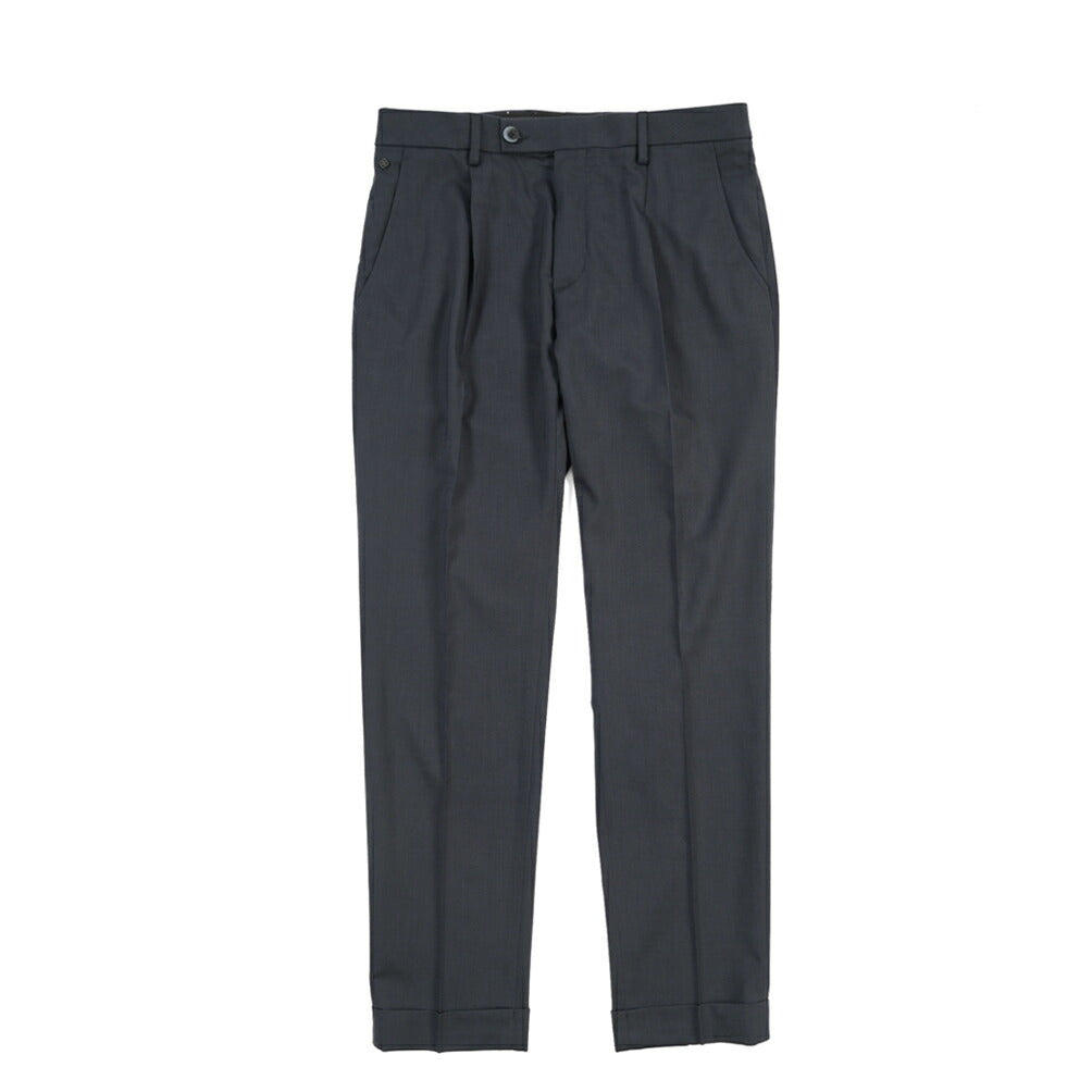 SALE｜GTA “RICCARDO” ビスコース混ウール ワンタックスラックス / SLIM FIT