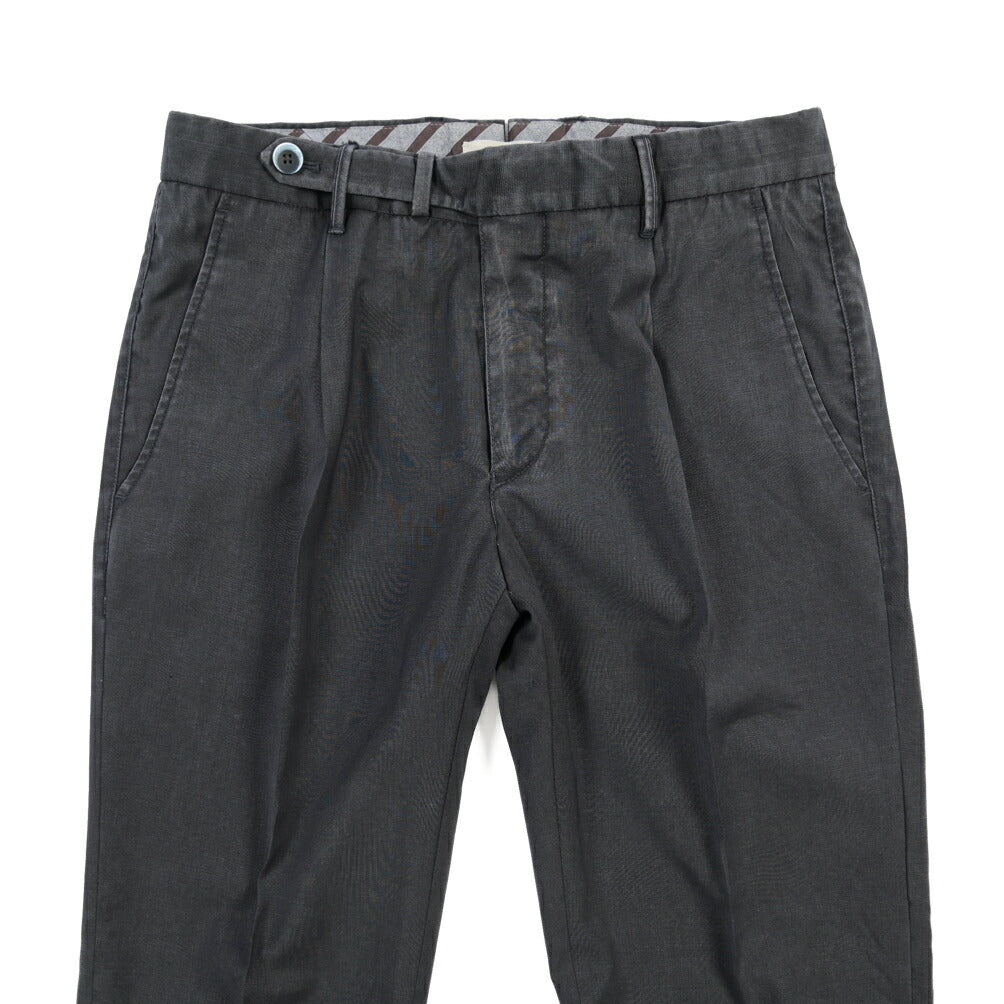 SALE｜GTA “BYRON” ヴァージンウール100% ワンタックスラックス / SLIM FIT