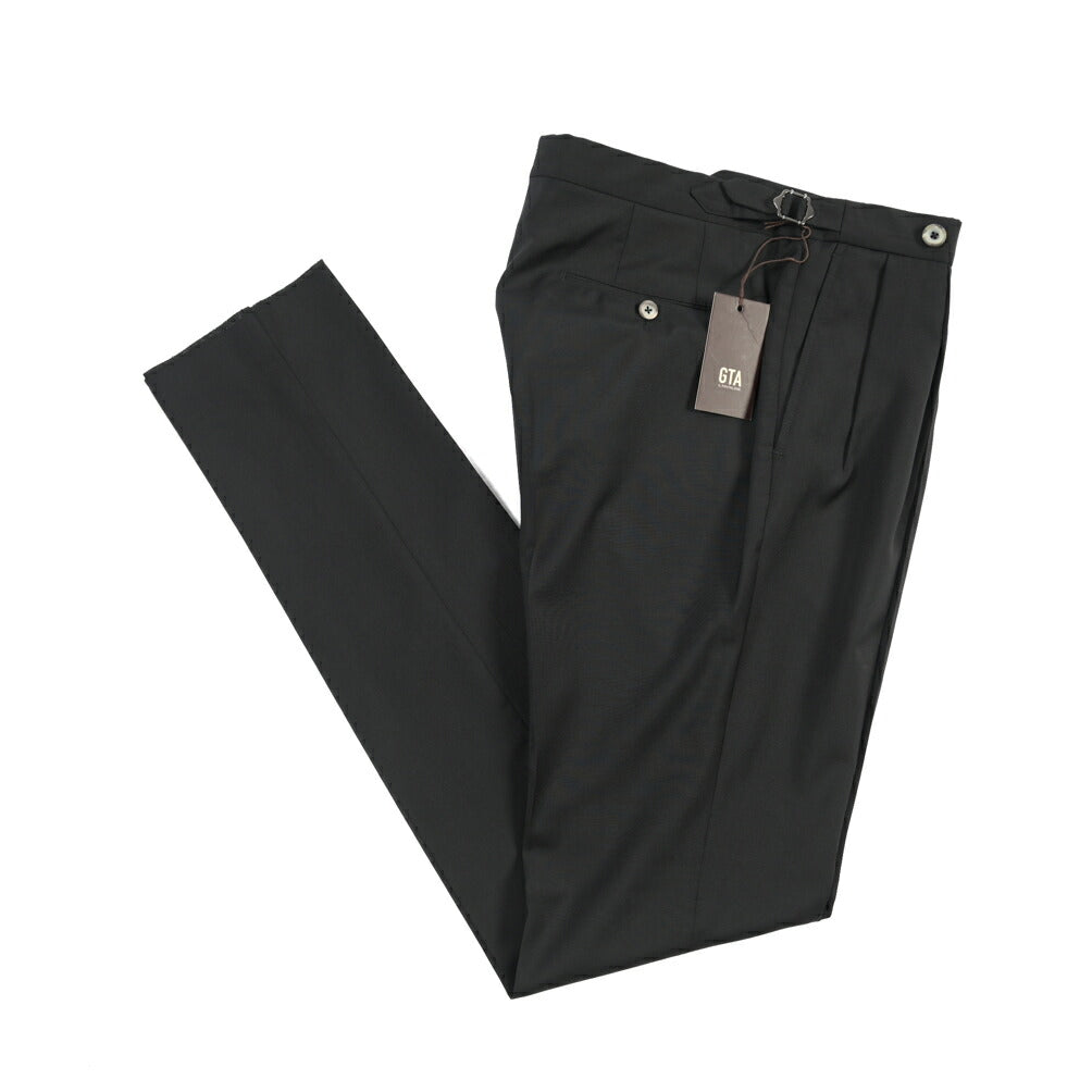 SALE｜GTA “HERRICK” ウール100% ツータックスラックス / COMFORT FIT