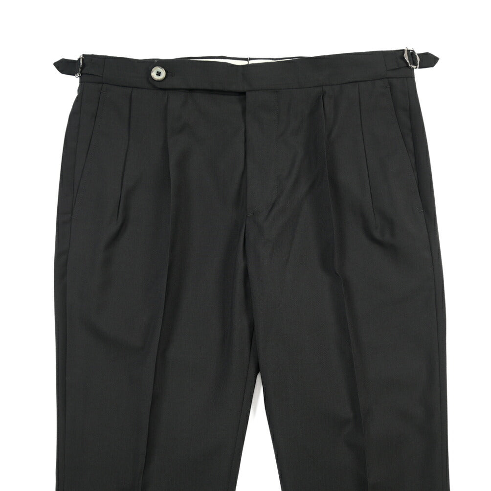 SALE｜GTA “HERRICK” ウール100% ツータックスラックス / COMFORT FIT