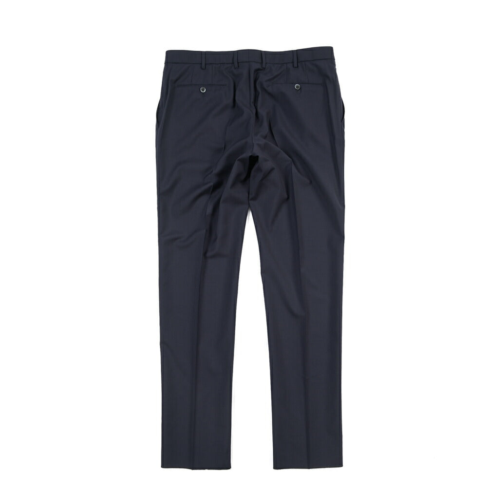 SALE｜GTA “FEDERICO SL” ヴァージンウール100% ウエストバンド付きノータックスラックス / SLIM FIT