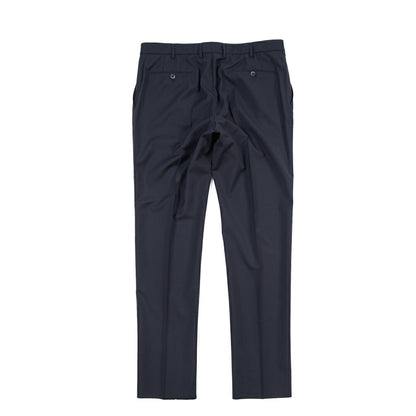 SALE｜GTA “FEDERICO SL” ヴァージンウール100% ウエストバンド付きノータックスラックス / SLIM FIT