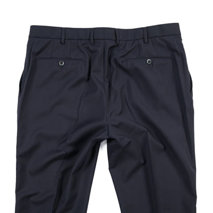 SALE｜GTA “FEDERICO SL” ヴァージンウール100% ウエストバンド付きノータックスラックス / SLIM FIT