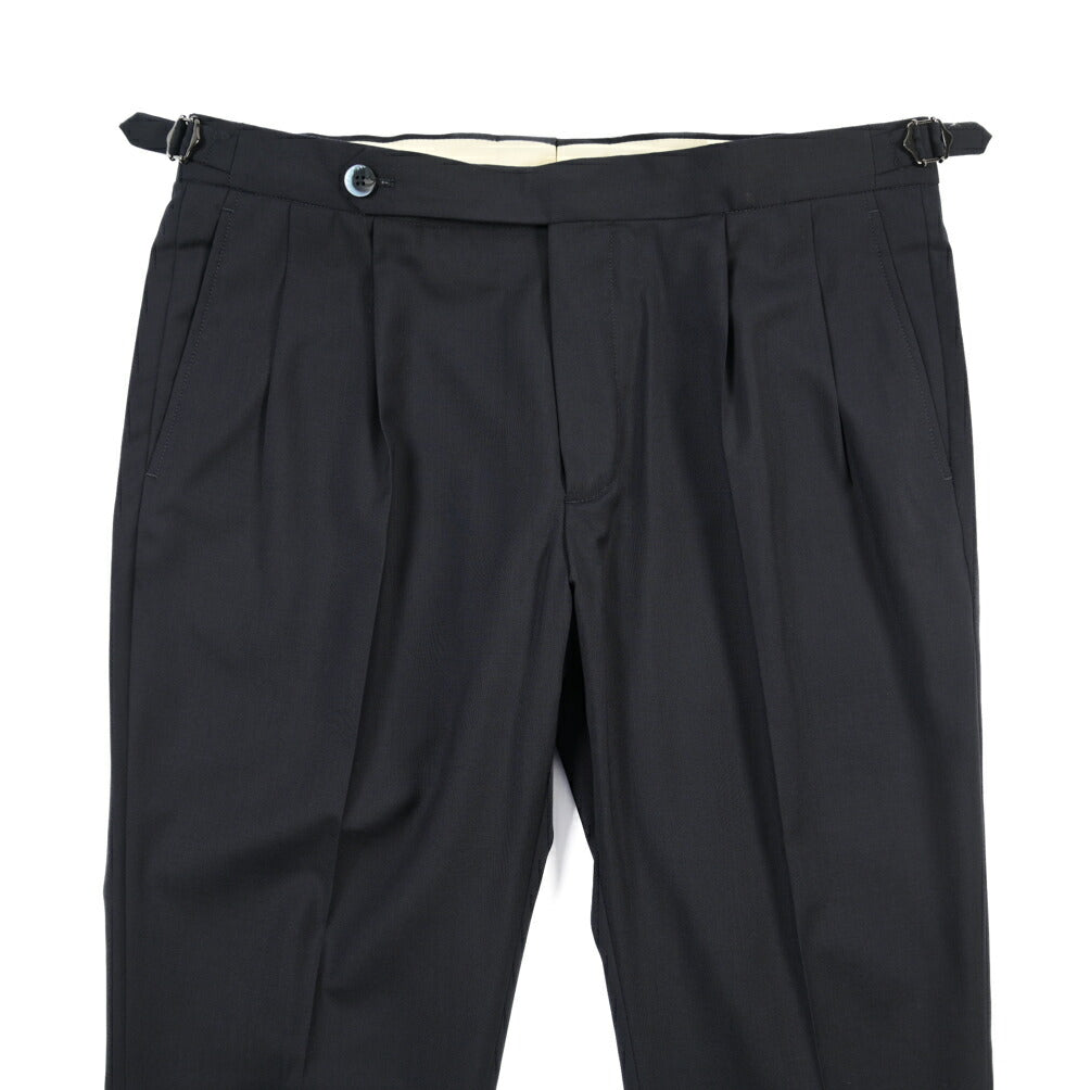 SALE｜GTA “HERRICK” ヴァージンウール100% ツータックスラックス / COMFORT FIT