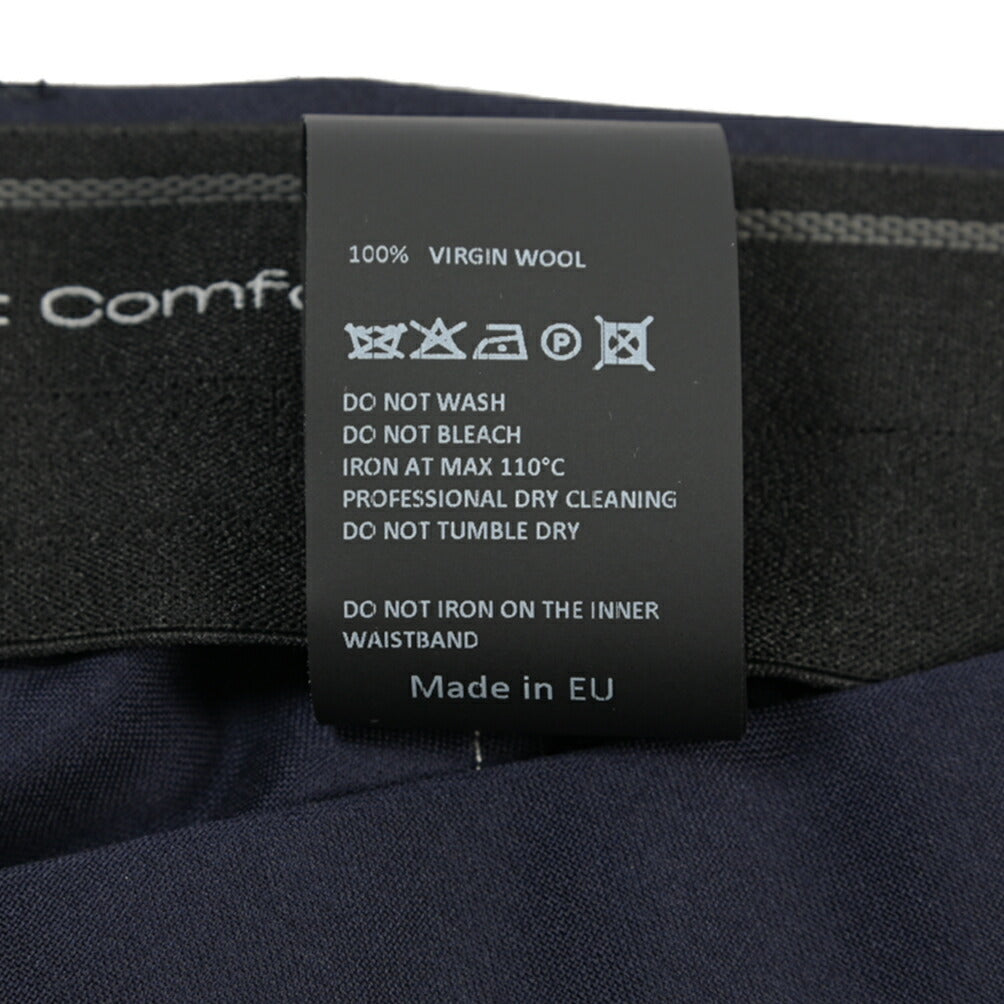 SALE｜GTA “RICCARDO” ヴァージンウール100% ウエストバンド付きワンタックスラックス / SLIM FIT