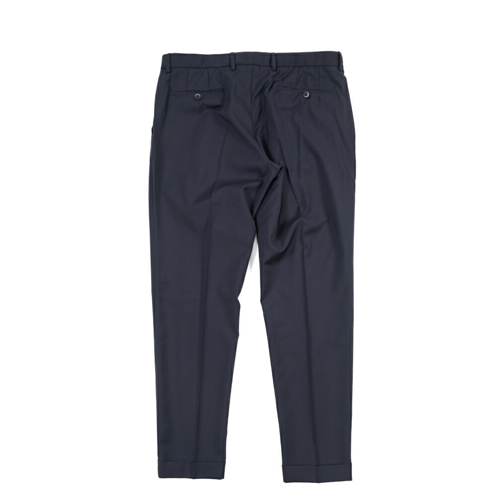 SALE｜GTA “RICCARDO” ヴァージンウール100% ウエストバンド付きワンタックスラックス / SLIM FIT