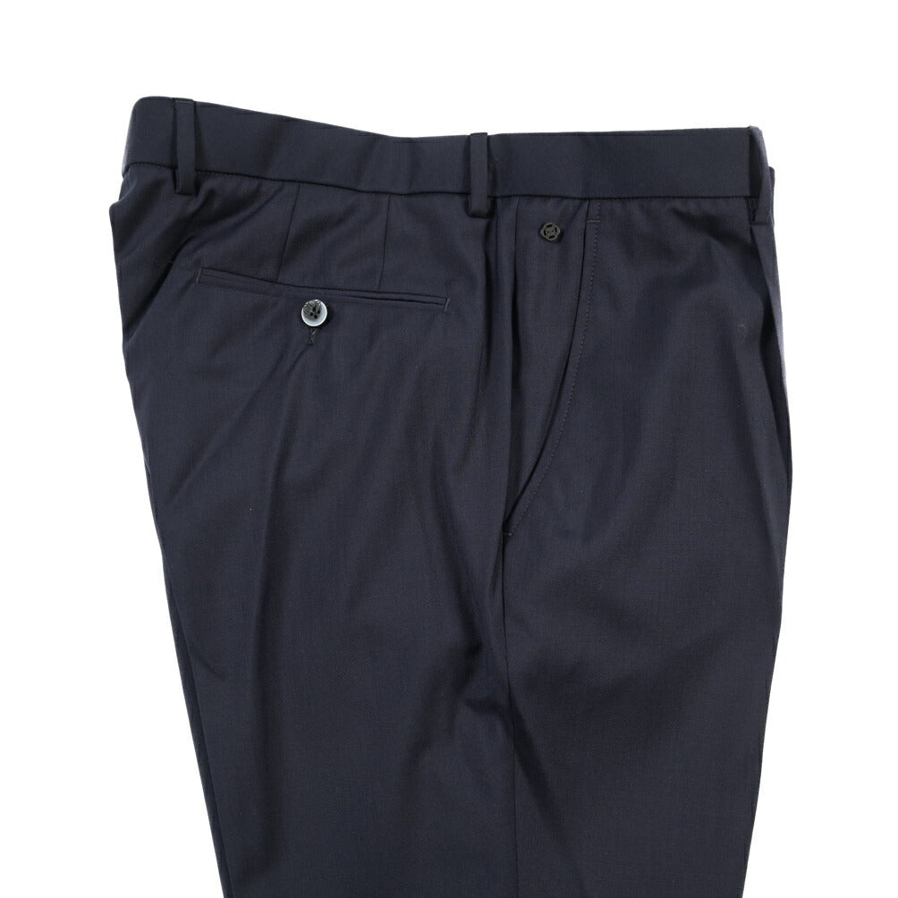 SALE｜GTA “RICCARDO” ヴァージンウール100% ウエストバンド付きワンタックスラックス / SLIM FIT
