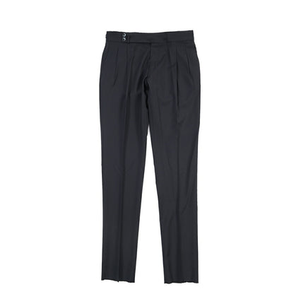 SALE｜GTA “MAX II” ウール100% ツータックベルトレススラックス / COMFORT FIT