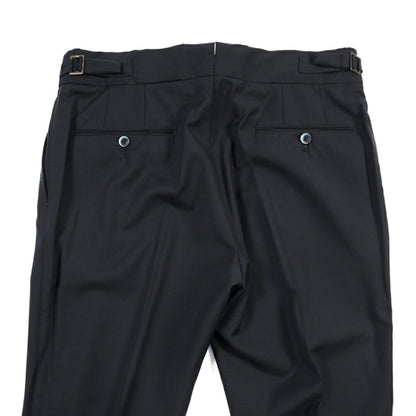SALE｜GTA “MAX II” ウール100% ツータックベルトレススラックス / COMFORT FIT