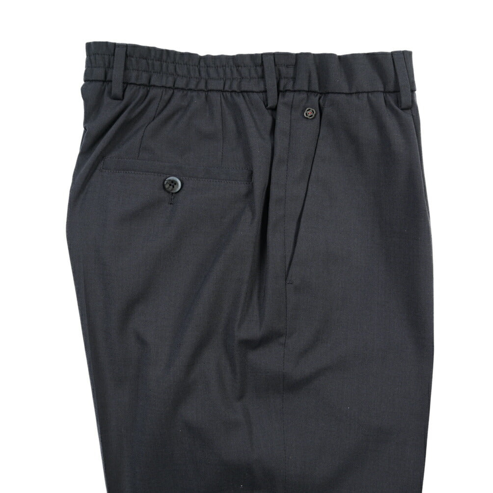 SALE｜GTA “NEW PAUL” ビスコース混ウール ウエストバンド付きイージースラックス / SLIM FIT