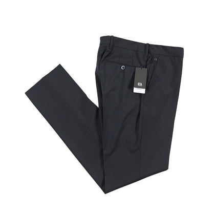 SALE｜GTA “800 G SL” ウール100% ノータックスラックス / SLIM FIT