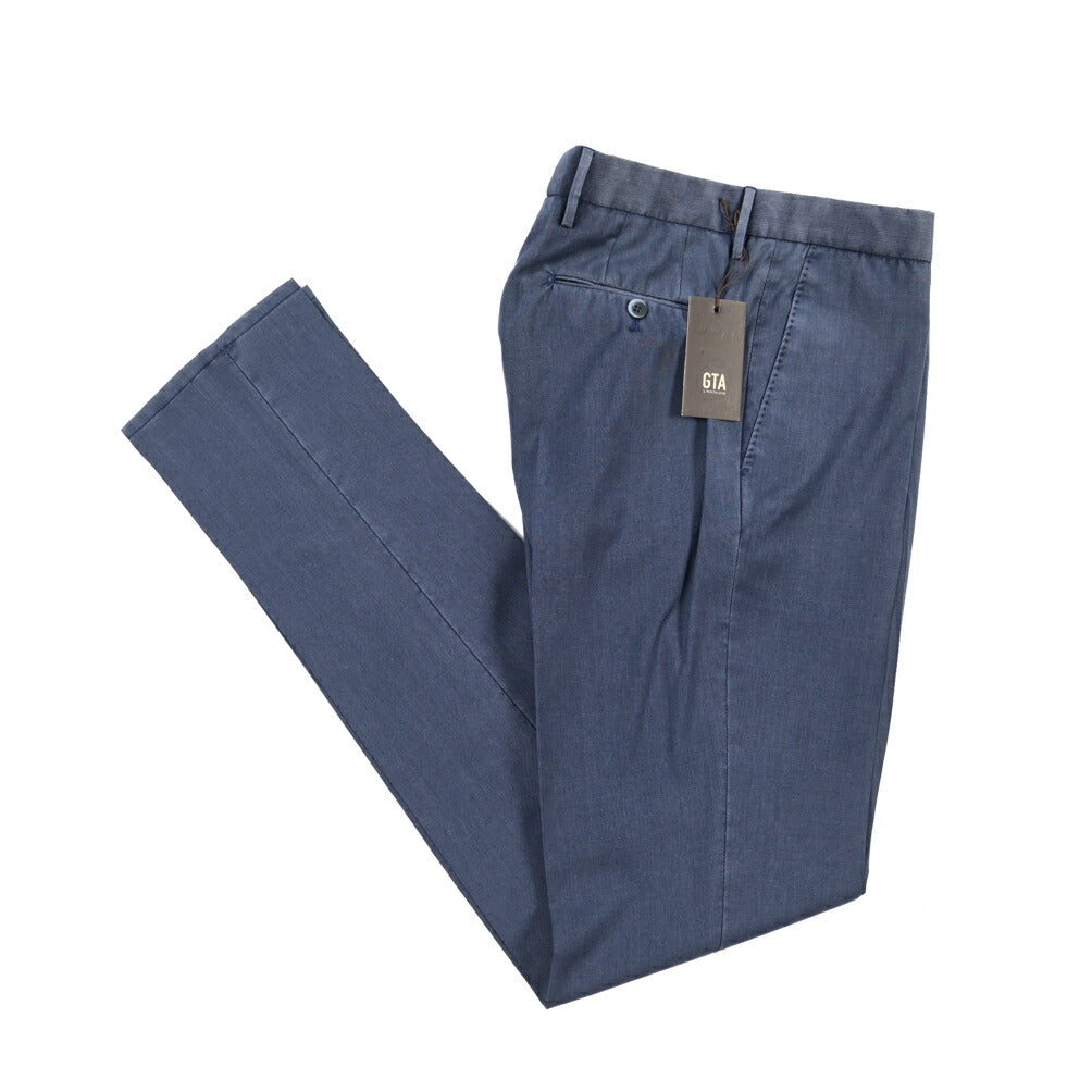 SALE｜GTA “800 SL” ヴァージンウール100% ノータックスラックス / SLIM FIT