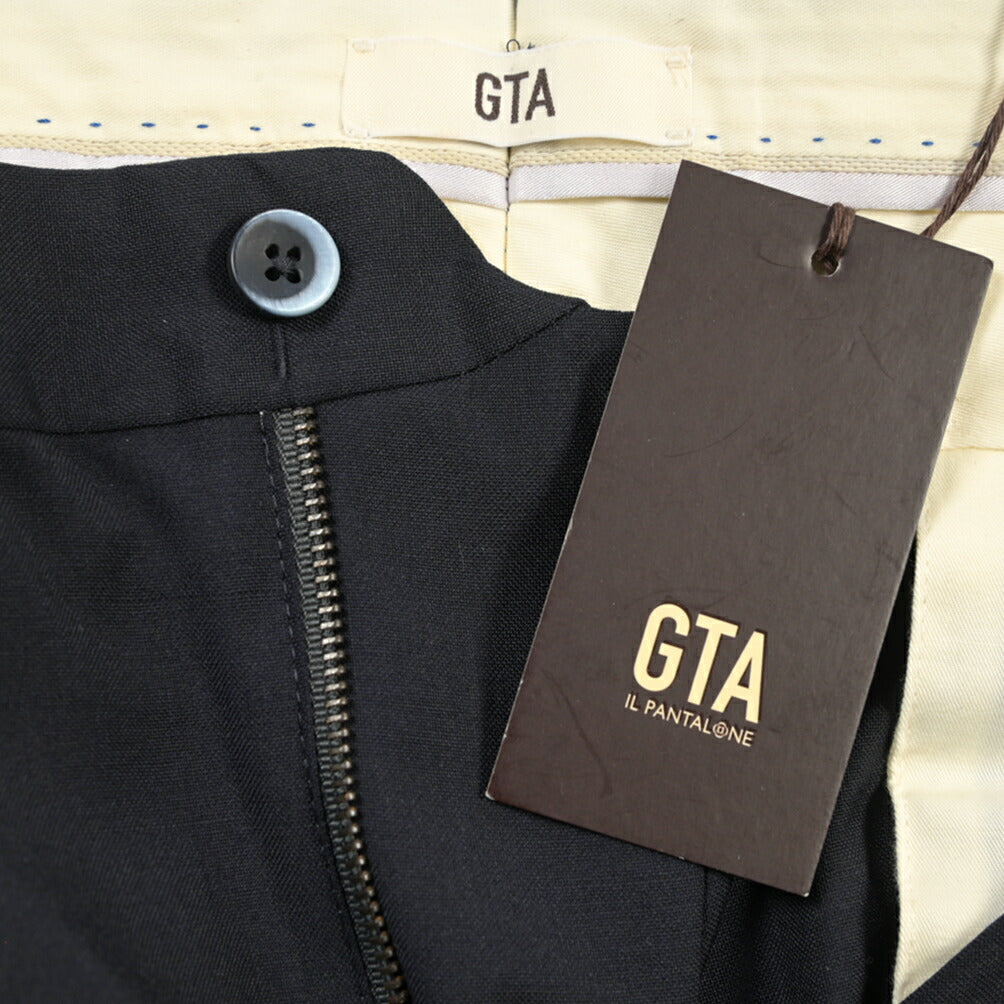 SALE｜GTA “BYRON” ウール100% ワンタックスラックス / SLIM FIT