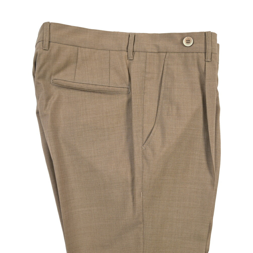 SALE｜GTA “BYRON L” ウール100% ワンタックスラックス / SLIM FIT