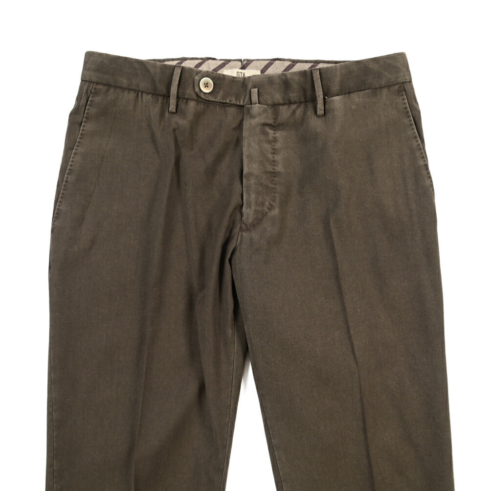SALE｜GTA “800 SL” ヴァージンウール100% ノータックスラックス / SLIM FIT