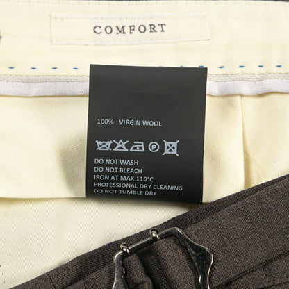 SALE｜GTA “HERRICK” ヴァージンウール100% ツータックスラックス / COMFORT FIT