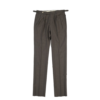 SALE｜GTA “HERRICK” ヴァージンウール100% ツータックスラックス / COMFORT FIT