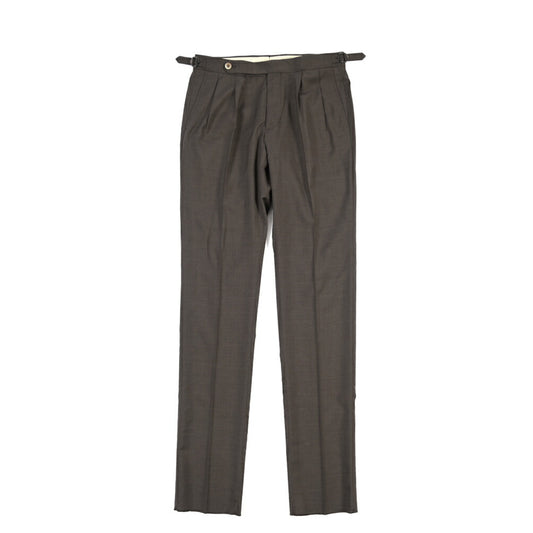 GTA “HERRICK” ヴァージンウール100% ツータックスラックス / COMFORT FIT