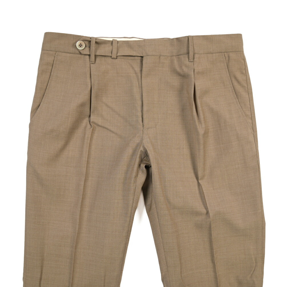 SALE｜GTA “BYRON” ウール100% ワンタックスラックス / SLIM FIT