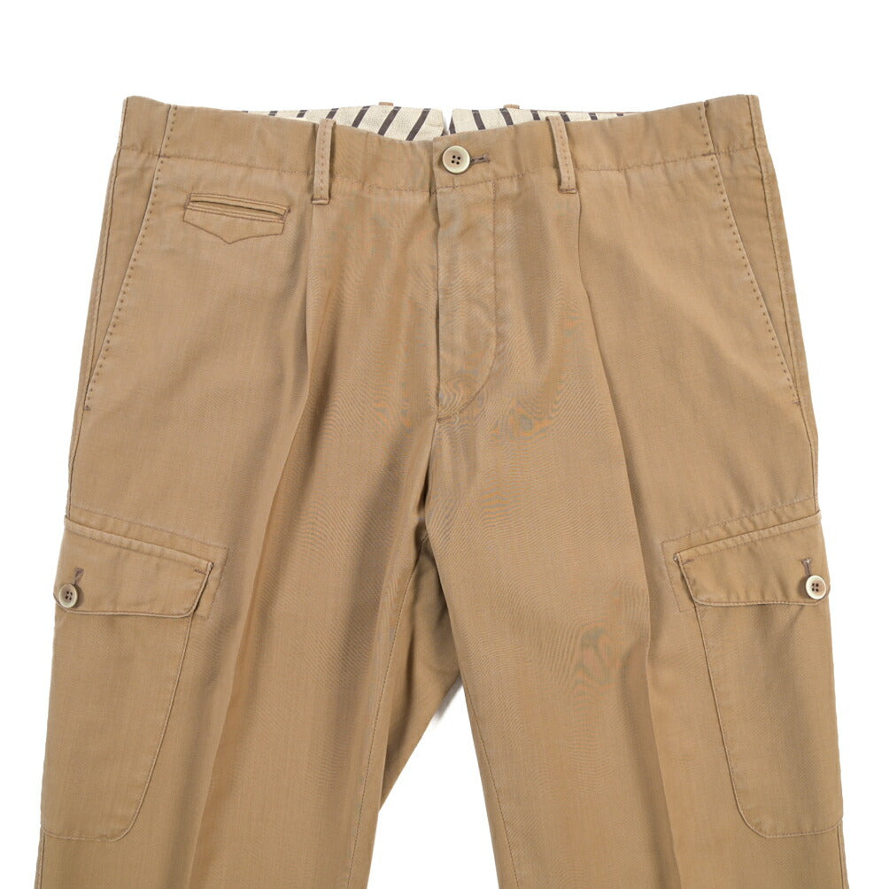 SALE｜GTA “BYRON CARGO DE” ヴァージンウール100% ワンタックカーゴパンツ  / SLIM FIT