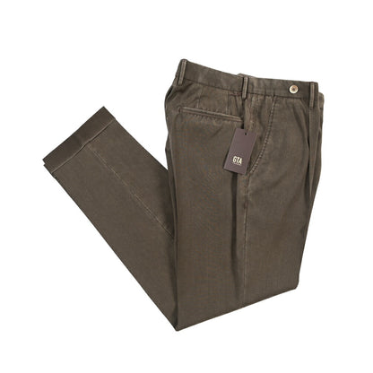 SALE｜GTA “BYRON” ヴァージンウール100% ワンタックスラックス / SLIM FIT