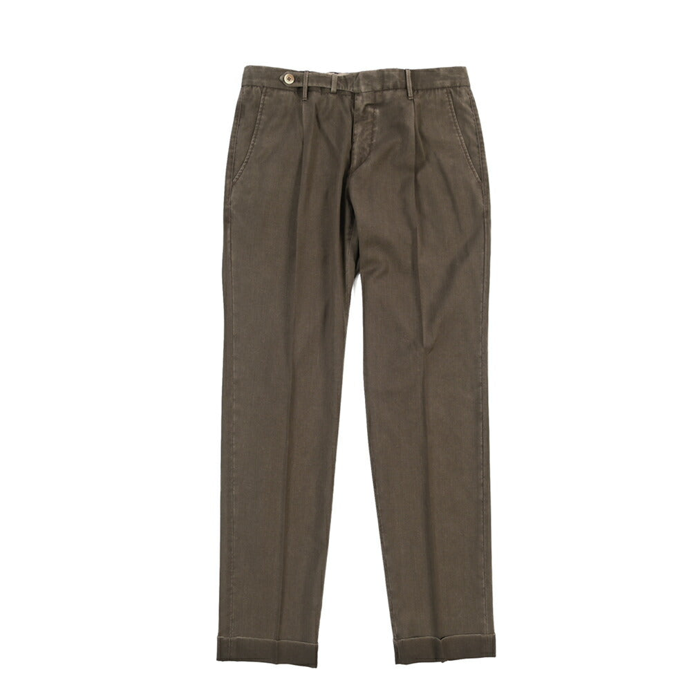 SALE｜GTA “BYRON” ヴァージンウール100% ワンタックスラックス / SLIM FIT