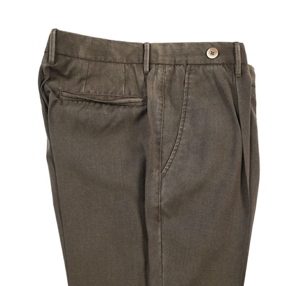 SALE｜GTA “BYRON” ヴァージンウール100% ワンタックスラックス / SLIM FIT