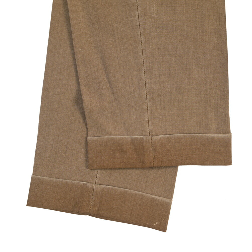 SALE｜GTA “BYRON” ヴァージンウール100% ワンタックスラックス / SLIM FIT