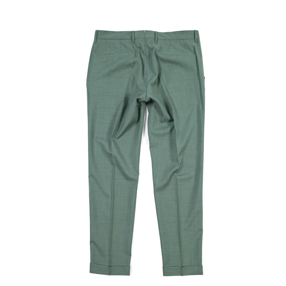 SALE｜GTA “BYRON” ウールヴァージンウール100% ワンタックスラックス / SLIM FIT
