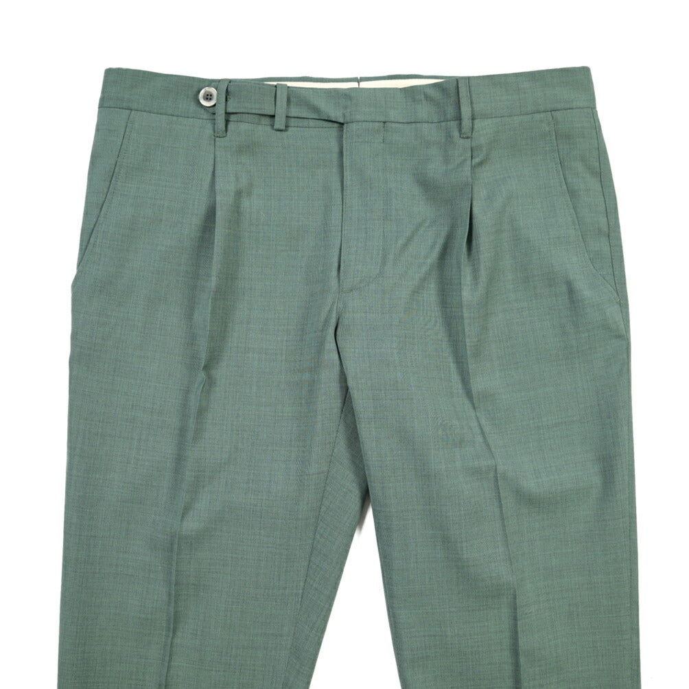 SALE｜GTA “BYRON” ウールヴァージンウール100% ワンタックスラックス / SLIM FIT
