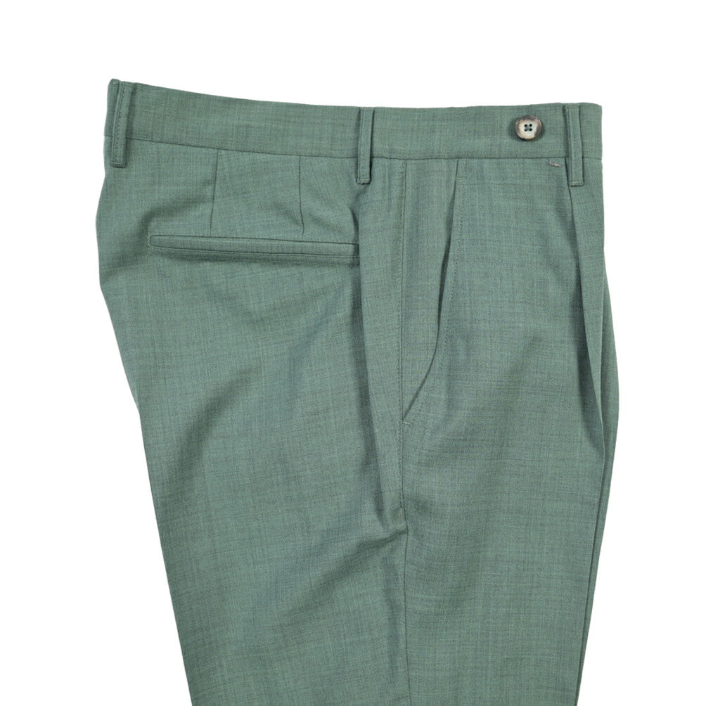 SALE｜GTA “BYRON L” ウールヴァージンウール100% ワンタックスラックス / SLIM FIT