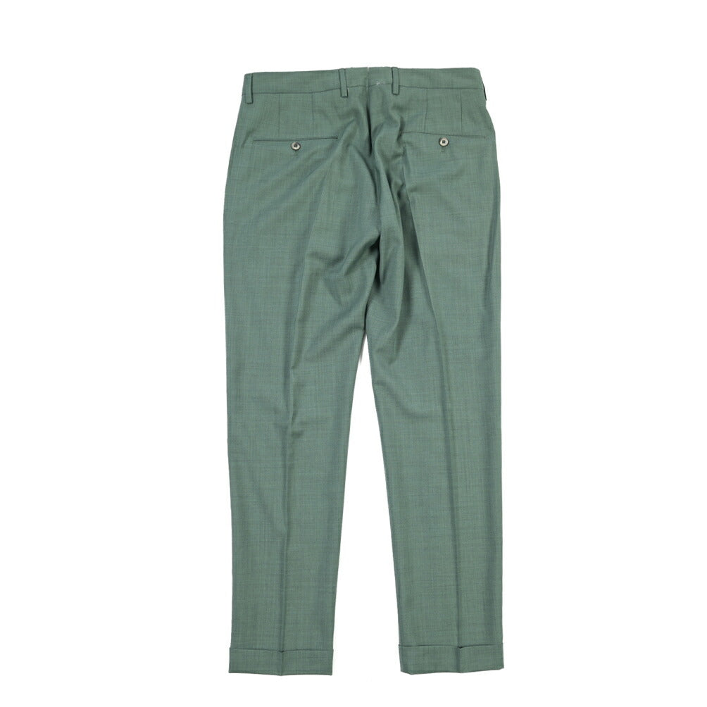 SALE｜GTA “LUCA” ウールヴァージンウール100% ツータックスラックス / REGULAR FIT