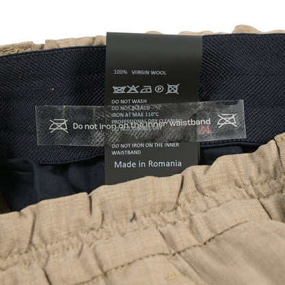 SALE｜GTA “ALFIO” ヴァージンウール100% ウエストバンド付きイージースラックス / SLIM FIT