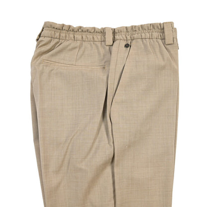 SALE｜GTA “ALFIO” ヴァージンウール100% ウエストバンド付きイージースラックス / SLIM FIT