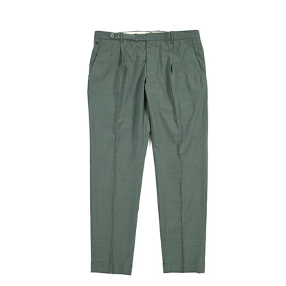SALE｜GTA “BYRON” ポリエステル混ウール ワンタックスラックス / SLIM FIT