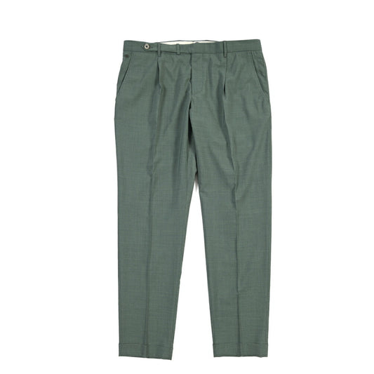 SALE｜GTA “BYRON” ポリエステル混ウール ワンタックスラックス / SLIM FIT