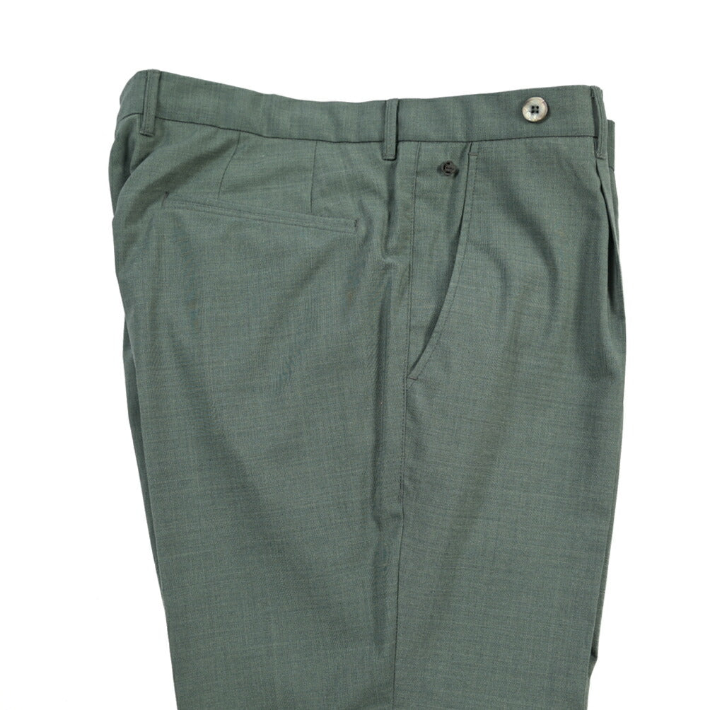 SALE｜GTA “BYRON” ポリエステル混ウール ワンタックスラックス / SLIM FIT