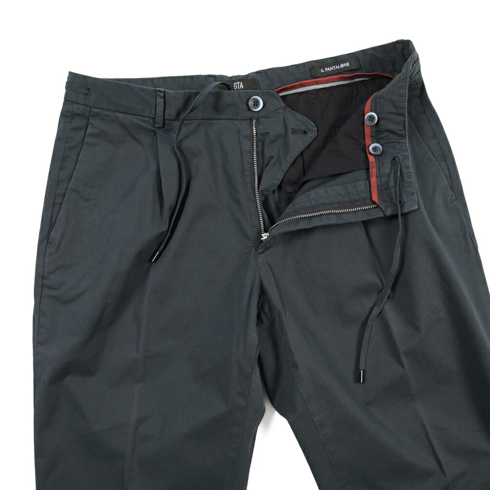 SALE｜GTA “HERRICK JOG NEW” ストレッチコットン ドローコード付きジョガーパンツ   / COMFORT FIT