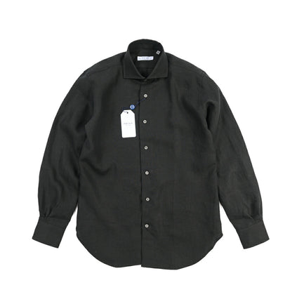 26SS ORIAN リネン100% ホリゾンタルカラードレスシャツ / Vintage Classic