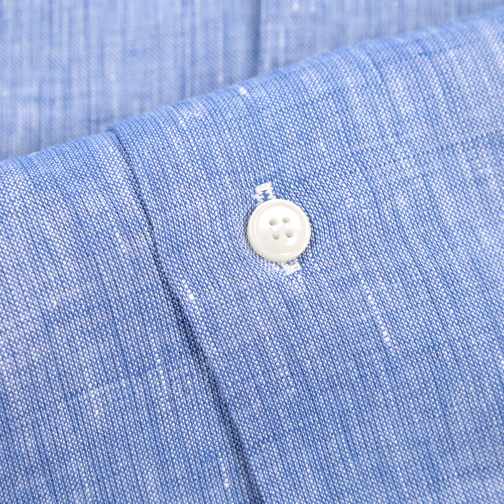 26SS ORIAN リネン100% ホリゾンタルカラードレスシャツ / Vintage Classic