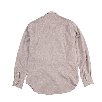 26SS ORIAN リネン混コットン ホリゾンタルカラードレスシャツ / Vintage Classic