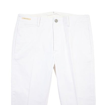 YCHAI “ROBUSTO” ストレッチコットン ノータックチノパンツ