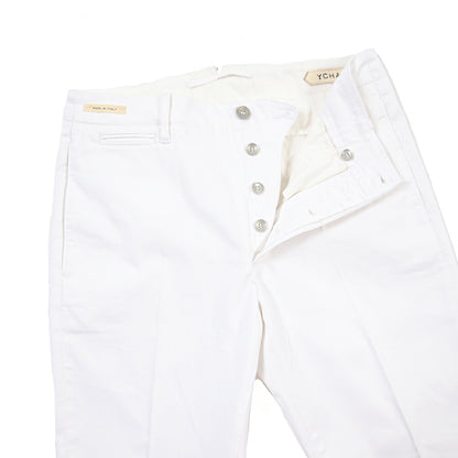 YCHAI “ROBUSTO” ストレッチコットン ノータックチノパンツ