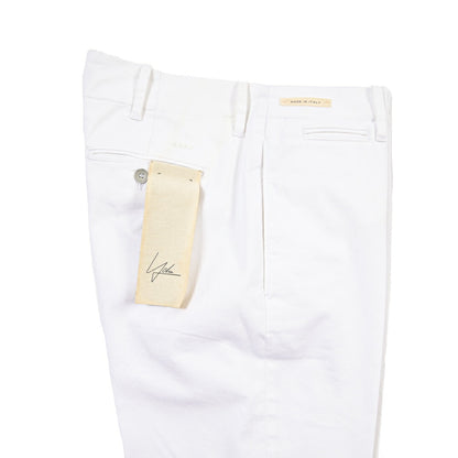 YCHAI “ROBUSTO” ストレッチコットン ノータックチノパンツ