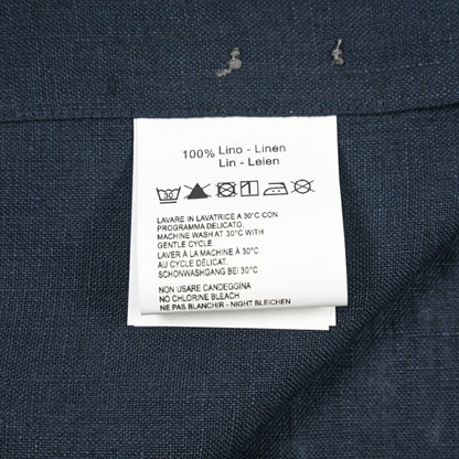 26SS ORIAN リネン100% ホリゾンタルカラードレスシャツ / Vintage Classic