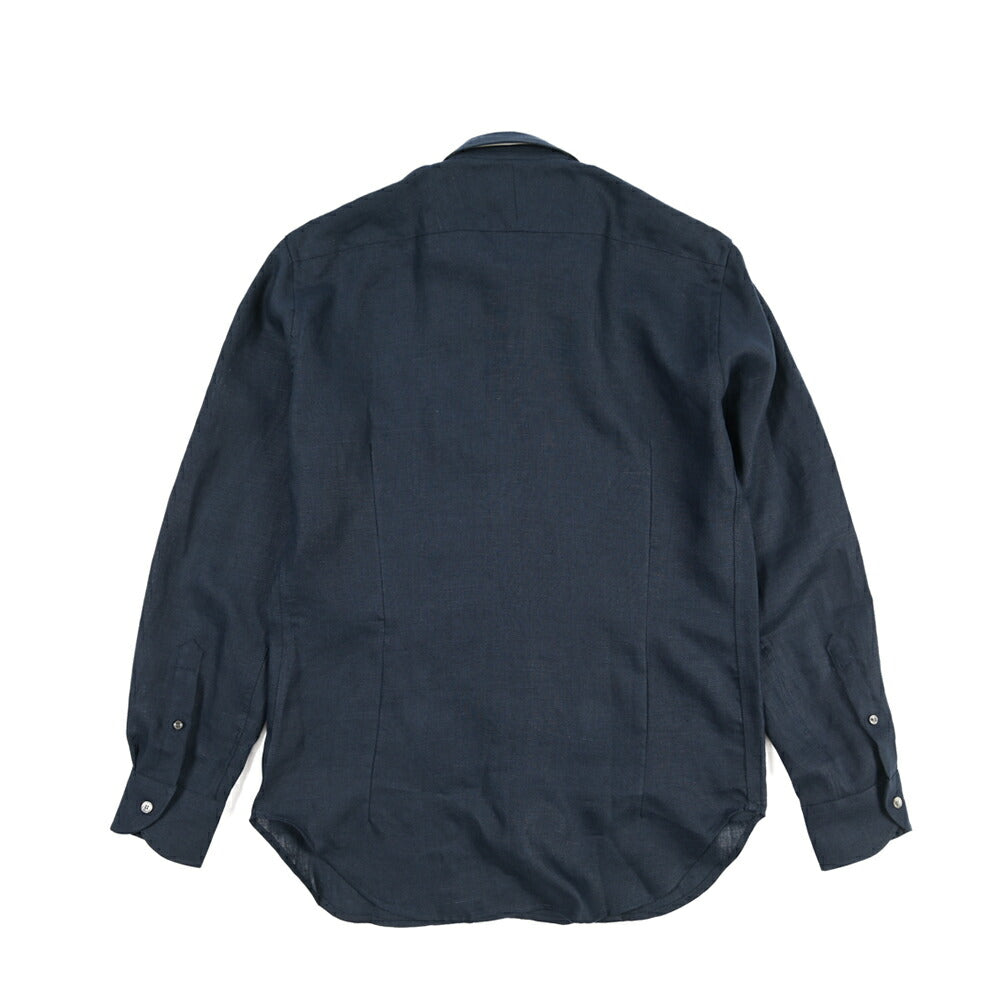 26SS ORIAN リネン100% ホリゾンタルカラードレスシャツ / Vintage Classic