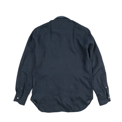 26SS ORIAN リネン100% ホリゾンタルカラードレスシャツ / Vintage Classic