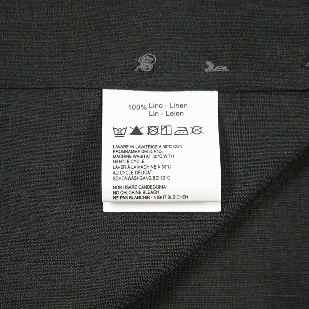 26SS ORIAN リネン100% ホリゾンタルカラードレスシャツ / Vintage Classic