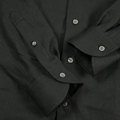 26SS ORIAN リネン100% ホリゾンタルカラードレスシャツ / Vintage Classic