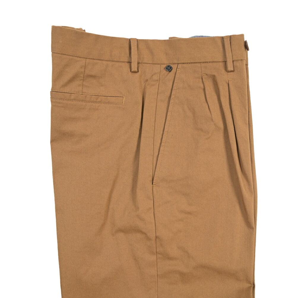 GTA “DANTE” ストレッチコットン ツータックチノパンツ / COMFORT FIT